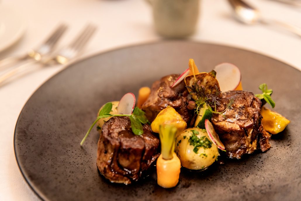 Grilled prime beef fillet