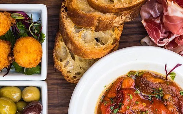 Helena's mezze platter